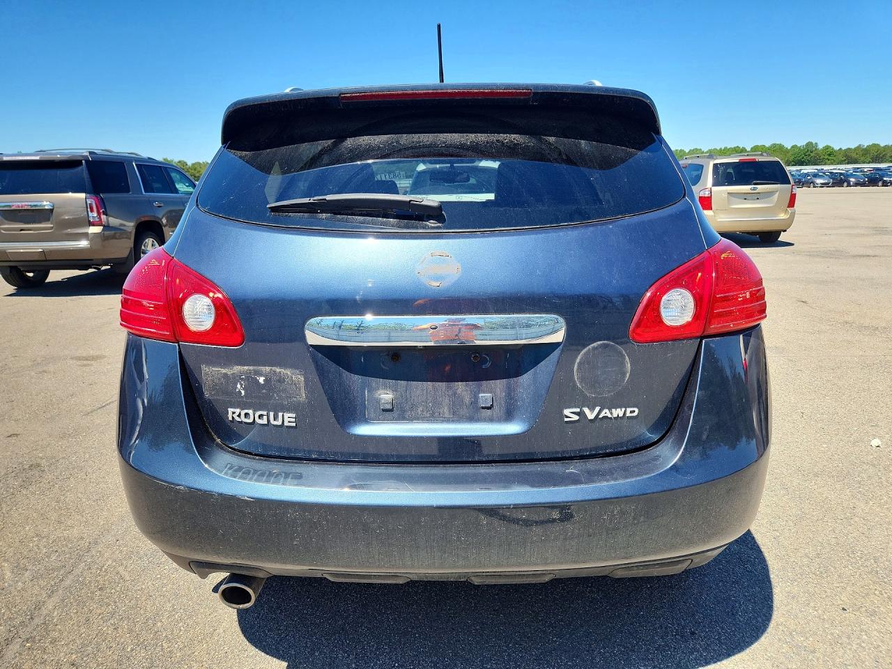 2013 Nissan Rogue S Синий vin: JN8AS5MV5DW658213