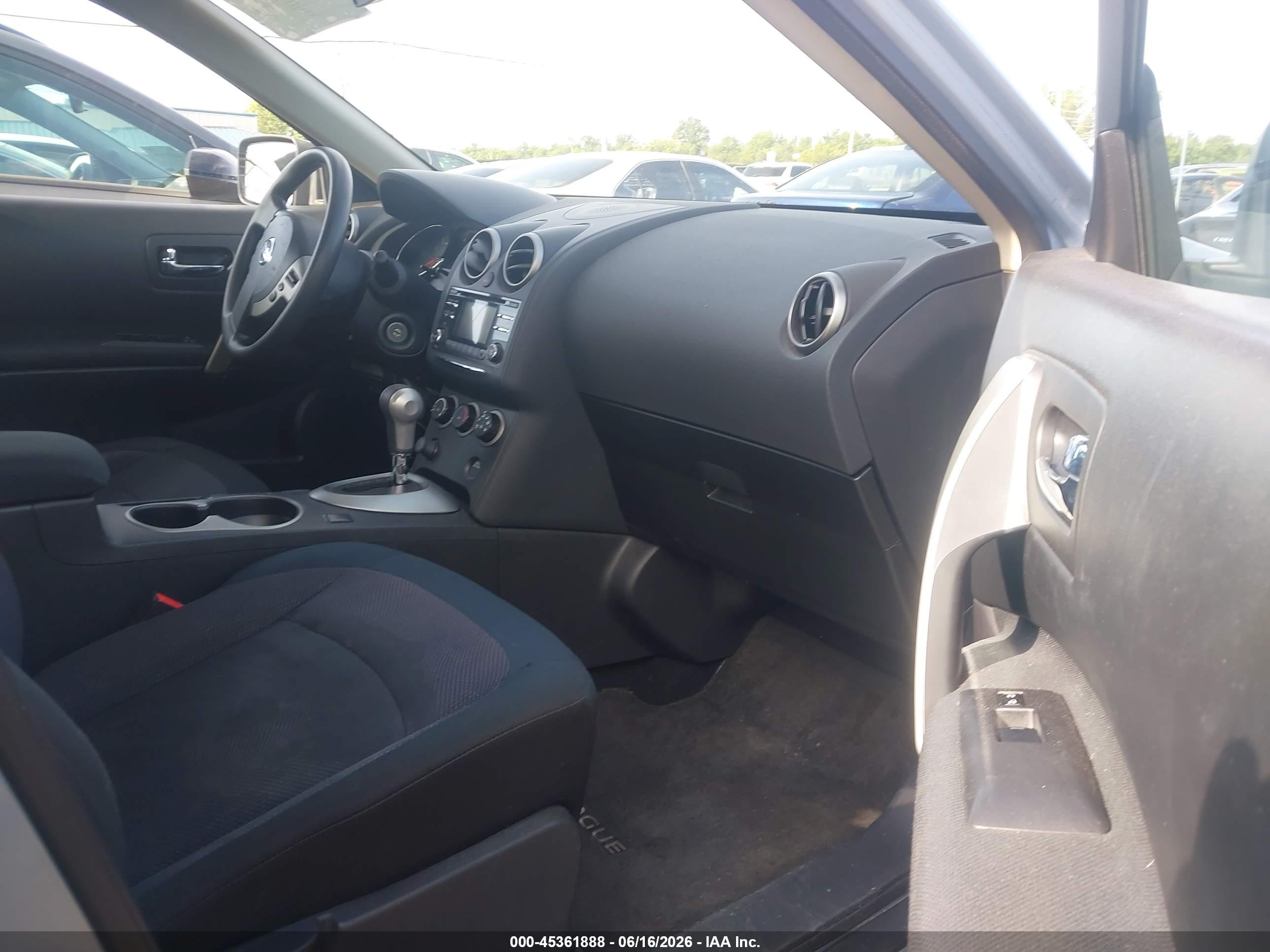 2014 Nissan Rogue Select S Light Blue vin: JN8AS5MV5EW200530