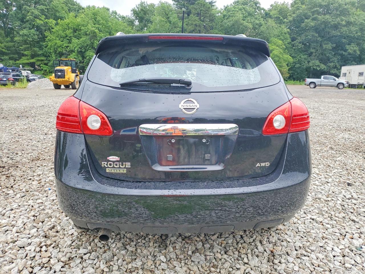 2014 Nissan Rogue Select S Black vin: JN8AS5MV5EW704897