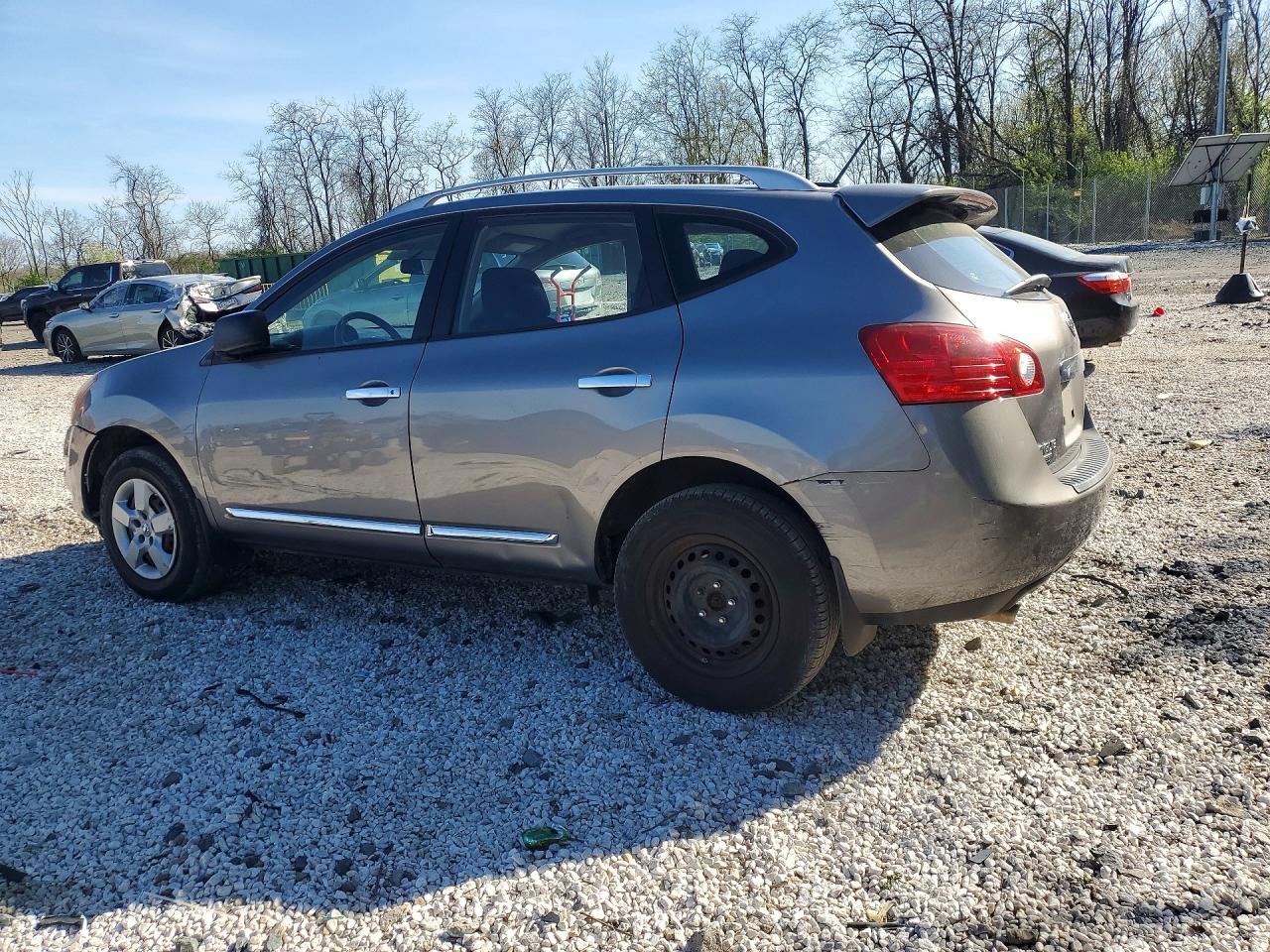 2014 Nissan Rogue Select S Silver vin: JN8AS5MV5EW710411