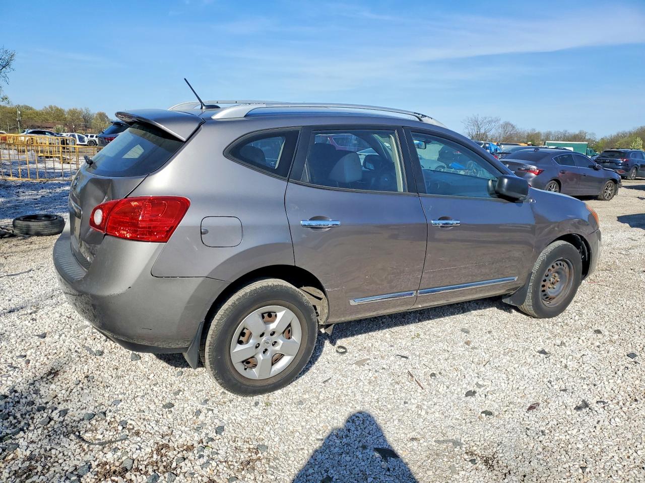 2014 Nissan Rogue Select S Silver vin: JN8AS5MV5EW710411