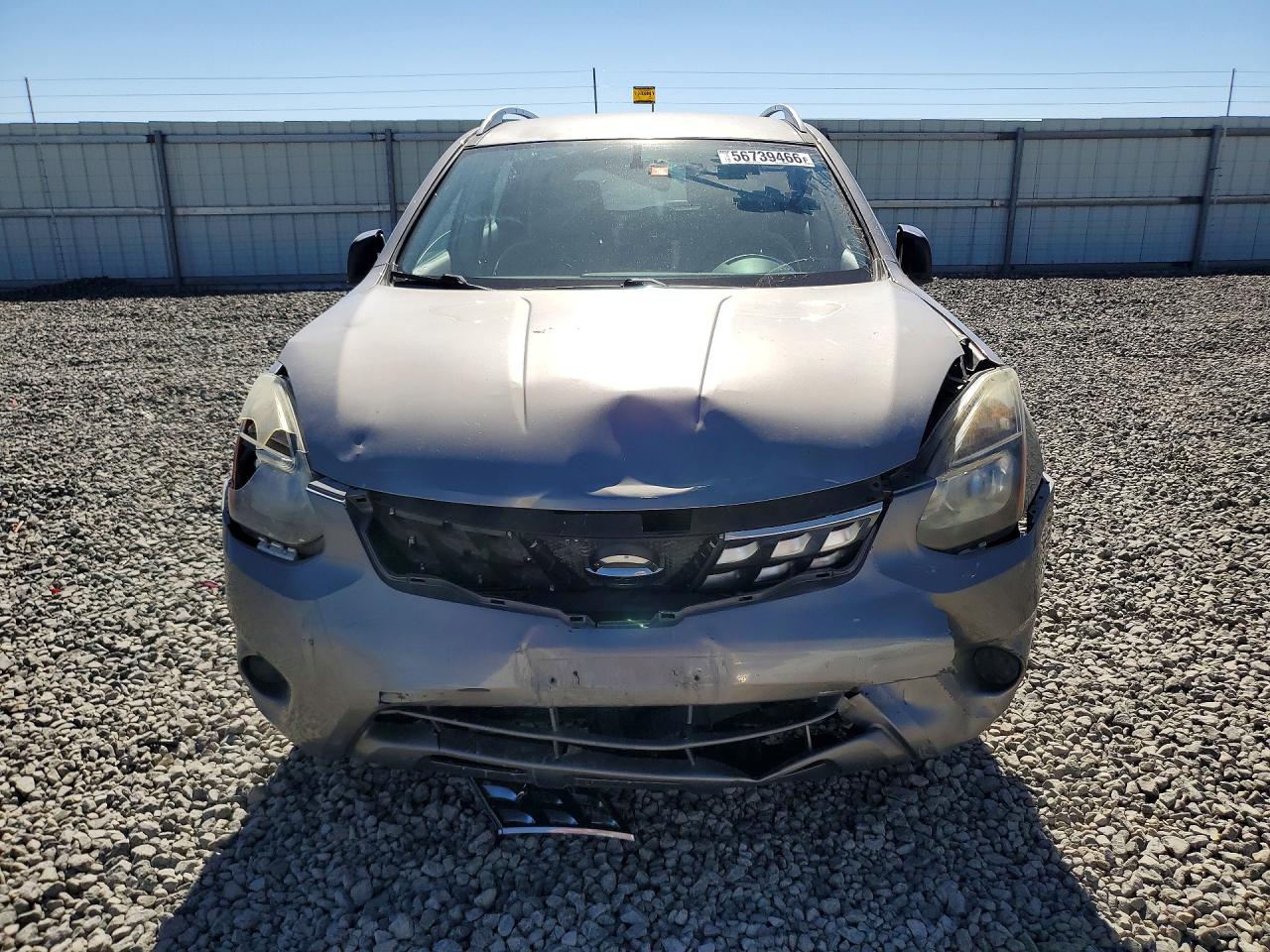 2015 Nissan Rogue Select S Gray vin: JN8AS5MV5FW253021