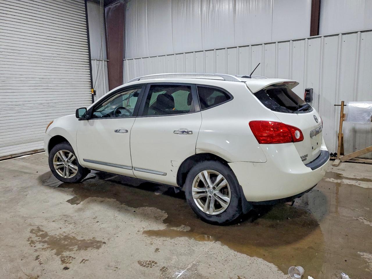 2015 Nissan Rogue Select S White vin: JN8AS5MV5FW254234