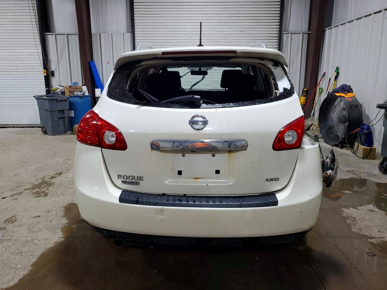 2015 Nissan Rogue Select S White vin: JN8AS5MV5FW254234
