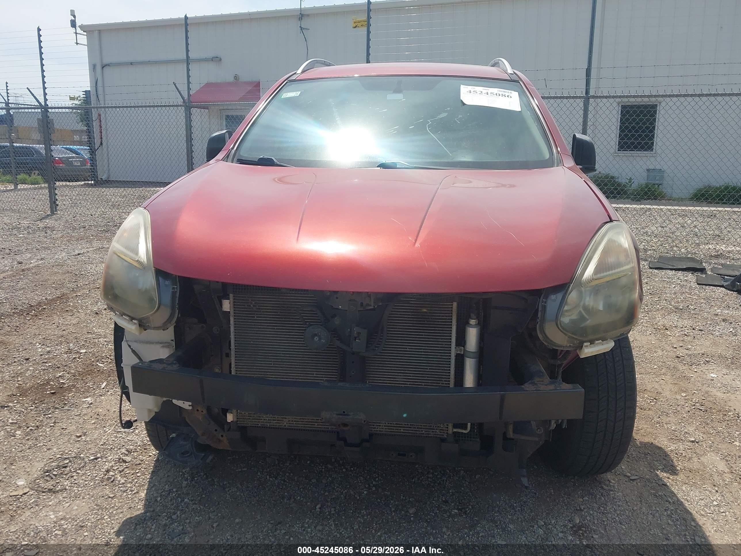 2015 Nissan Rogue Select S Red vin: JN8AS5MV5FW750912