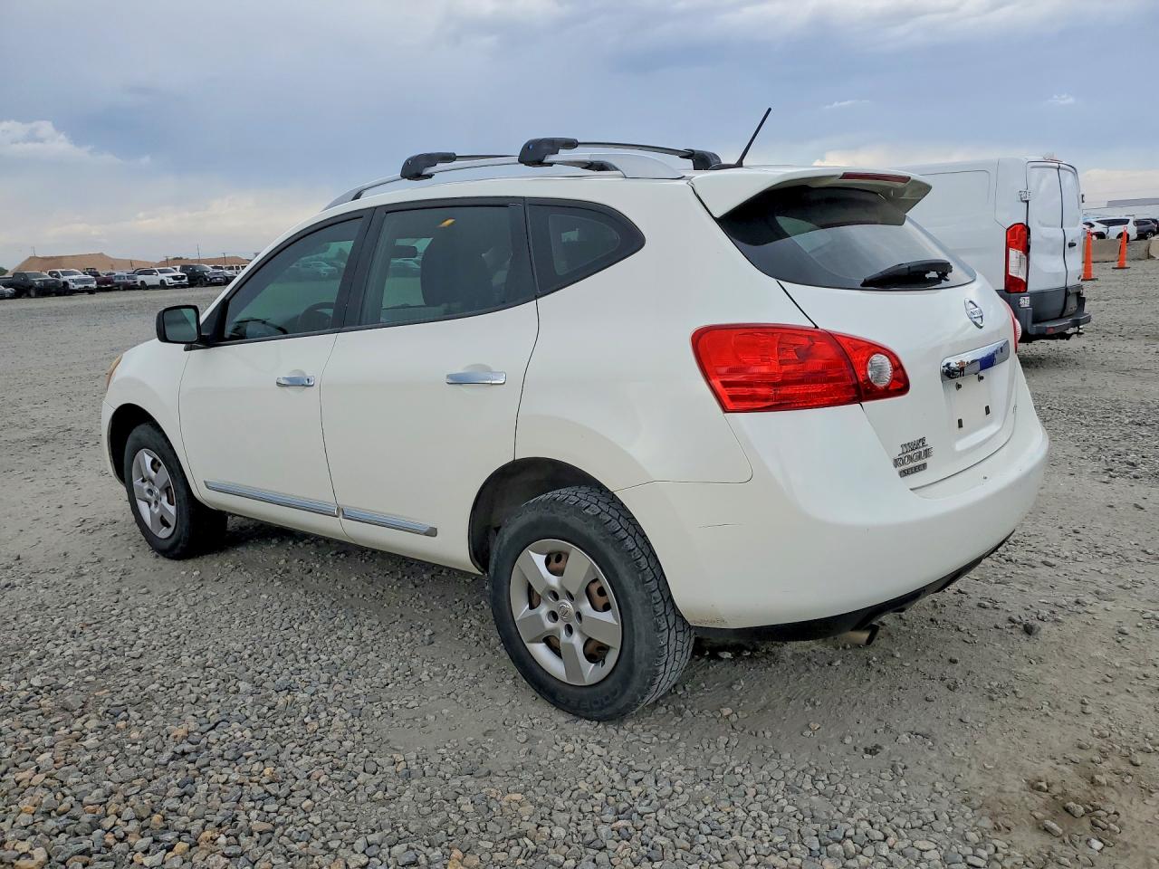 2015 Nissan Rogue Select S White vin: JN8AS5MV5FW752644