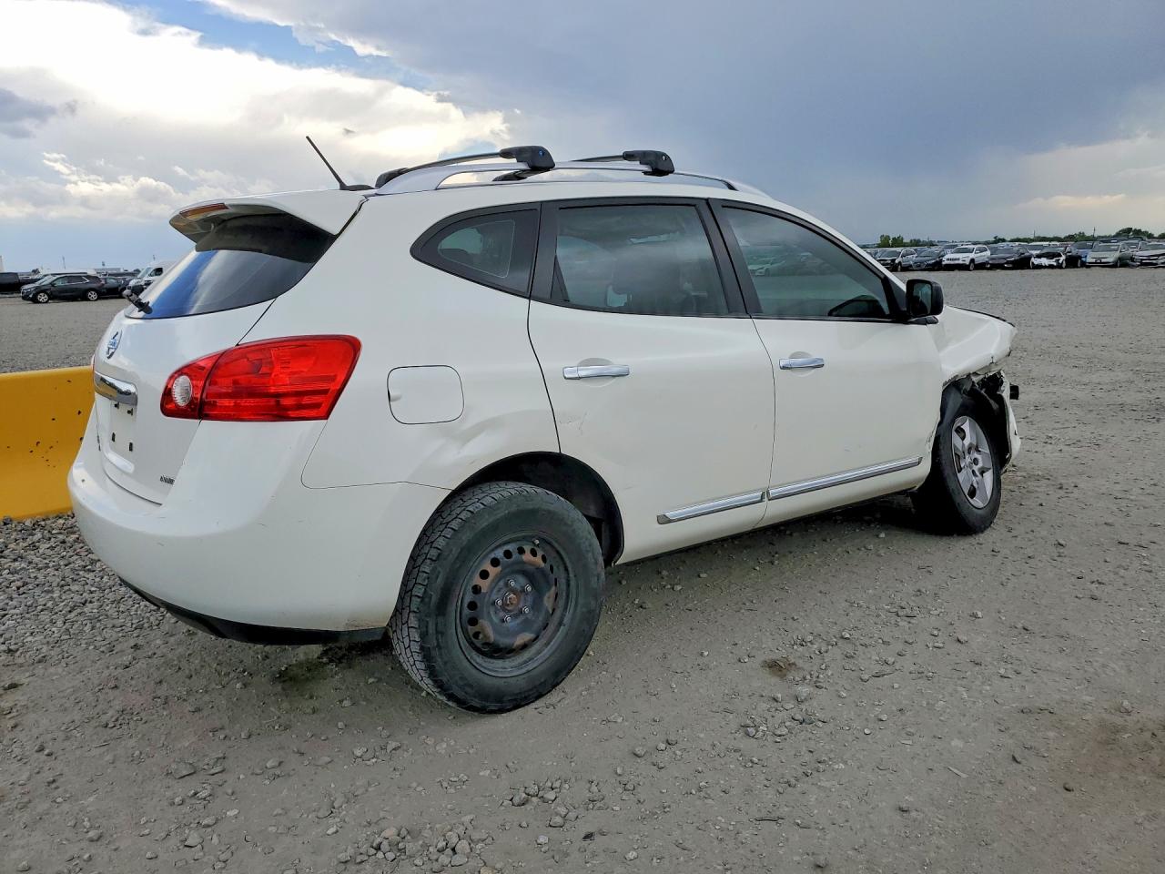 2015 Nissan Rogue Select S White vin: JN8AS5MV5FW752644
