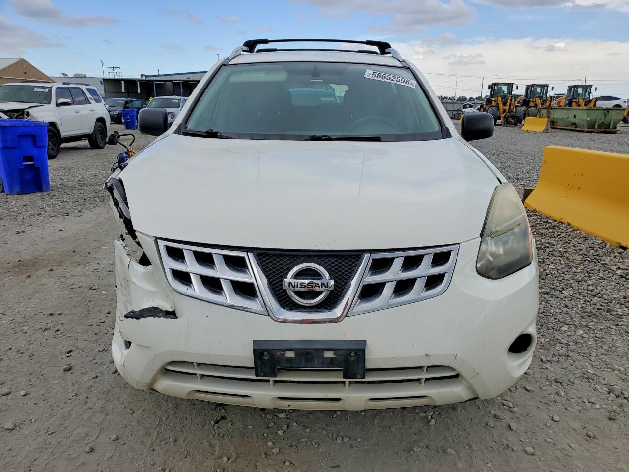 2015 Nissan Rogue Select S White vin: JN8AS5MV5FW752644