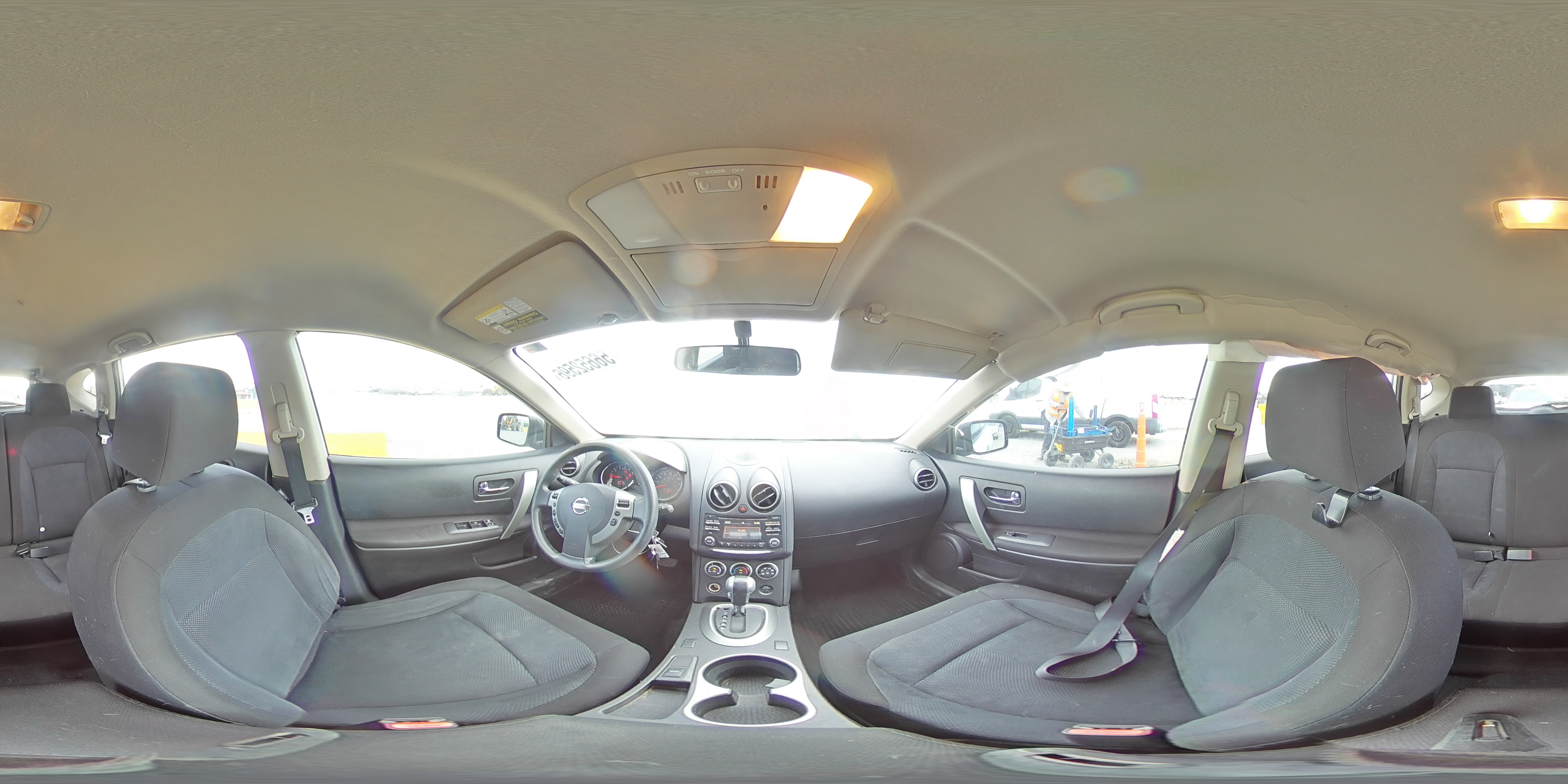 2015 Nissan Rogue Select S White vin: JN8AS5MV5FW752644