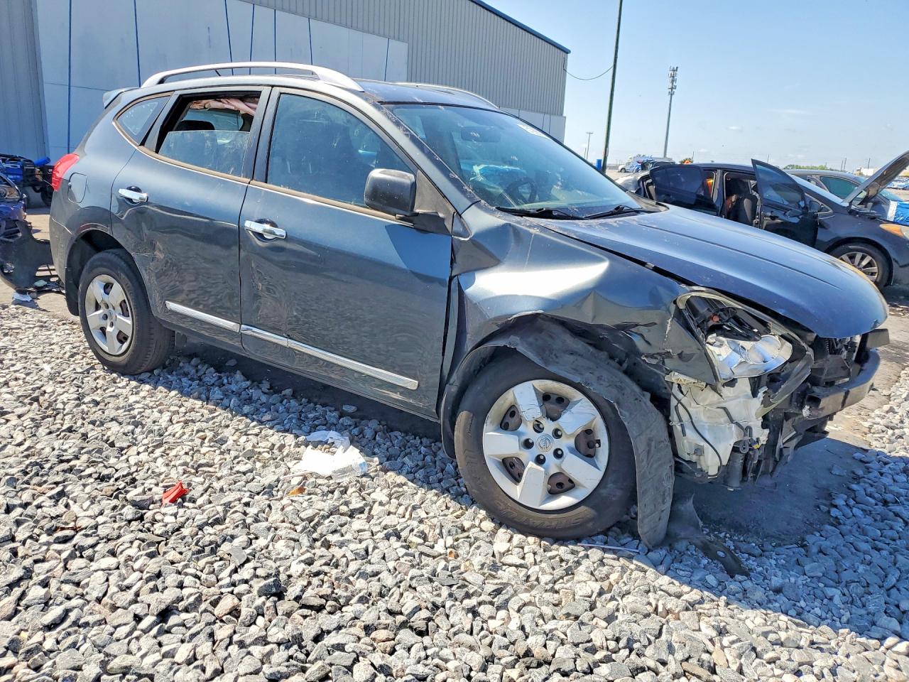 2015 Nissan Rogue Select S Blue vin: JN8AS5MV5FW758539