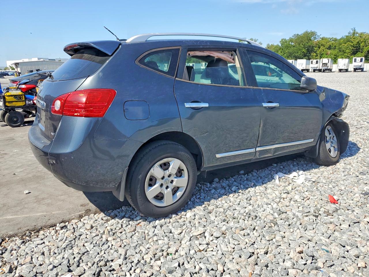 2015 Nissan Rogue Select S Blue vin: JN8AS5MV5FW758539