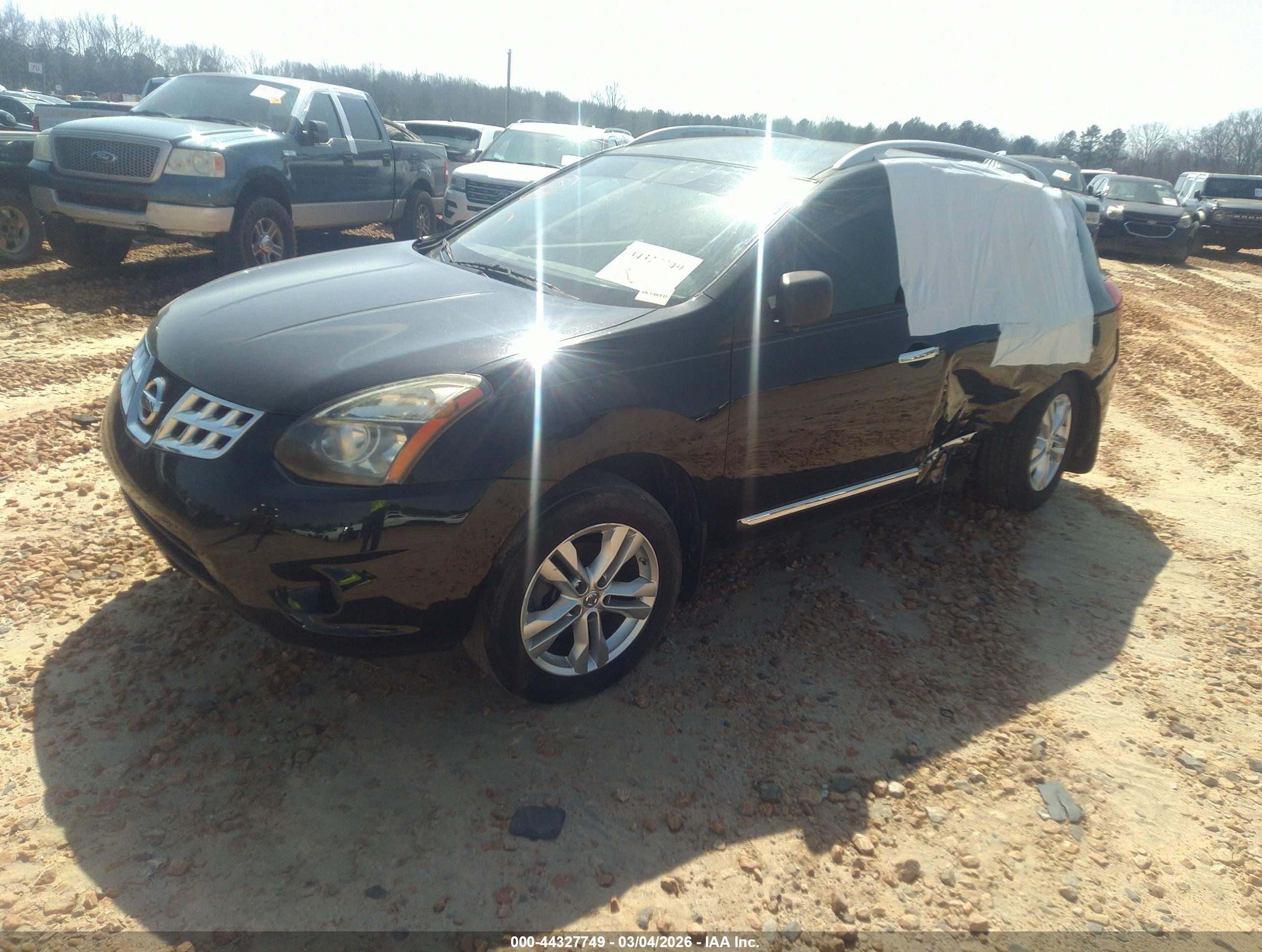 2015 Nissan Rogue Select S Black vin: JN8AS5MV5FW759173