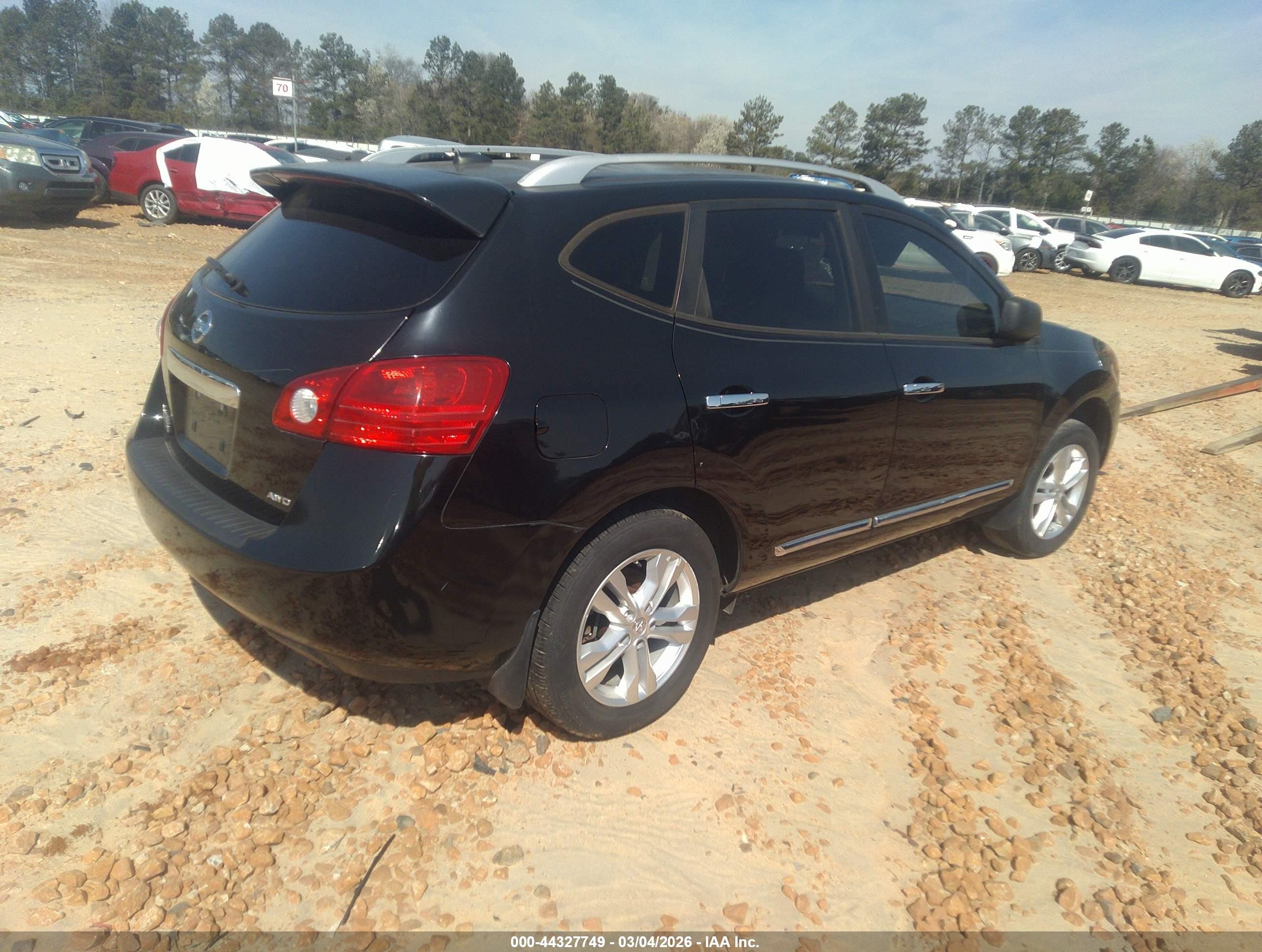 2015 Nissan Rogue Select S Black vin: JN8AS5MV5FW759173