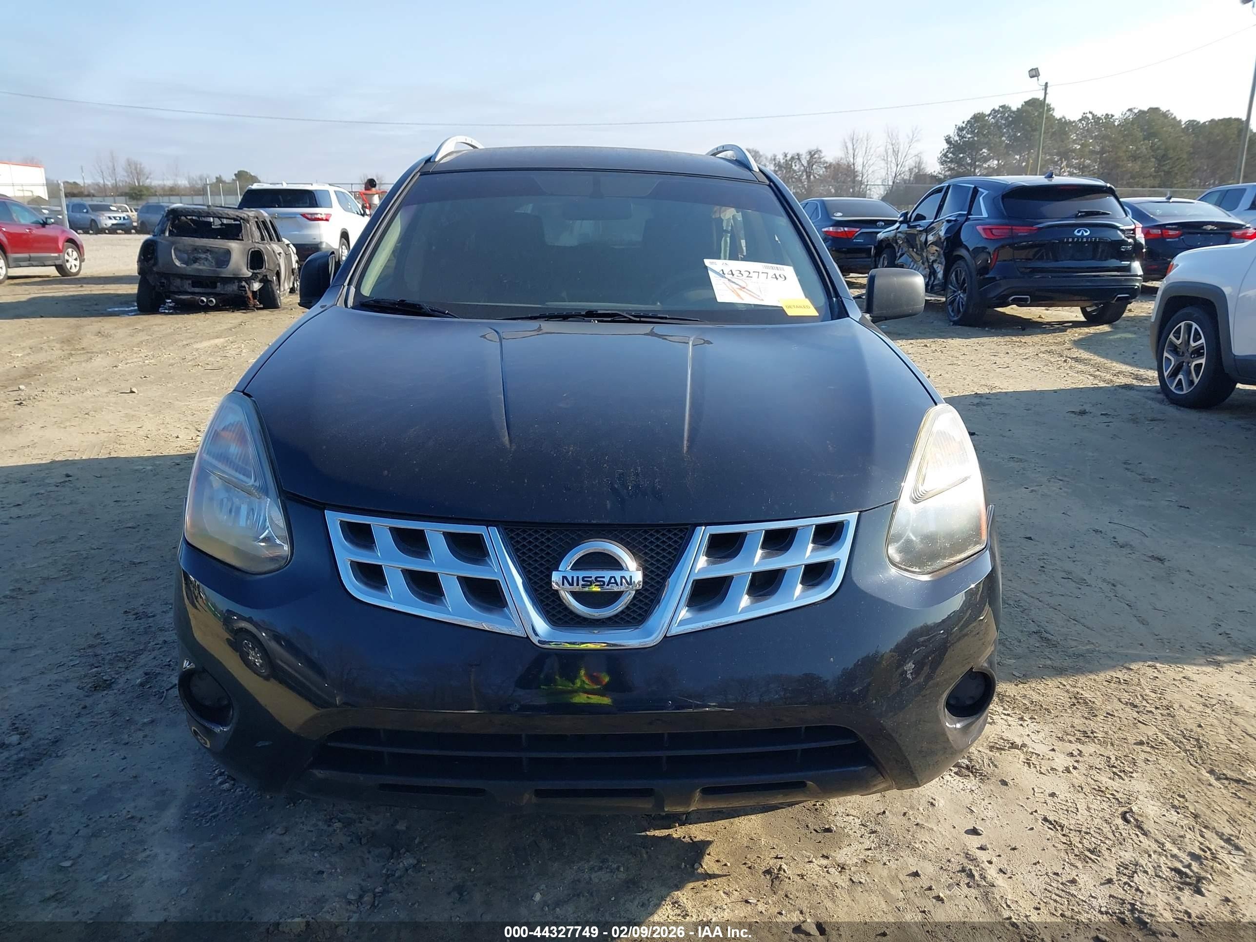 2015 Nissan Rogue Select S Black vin: JN8AS5MV5FW759173