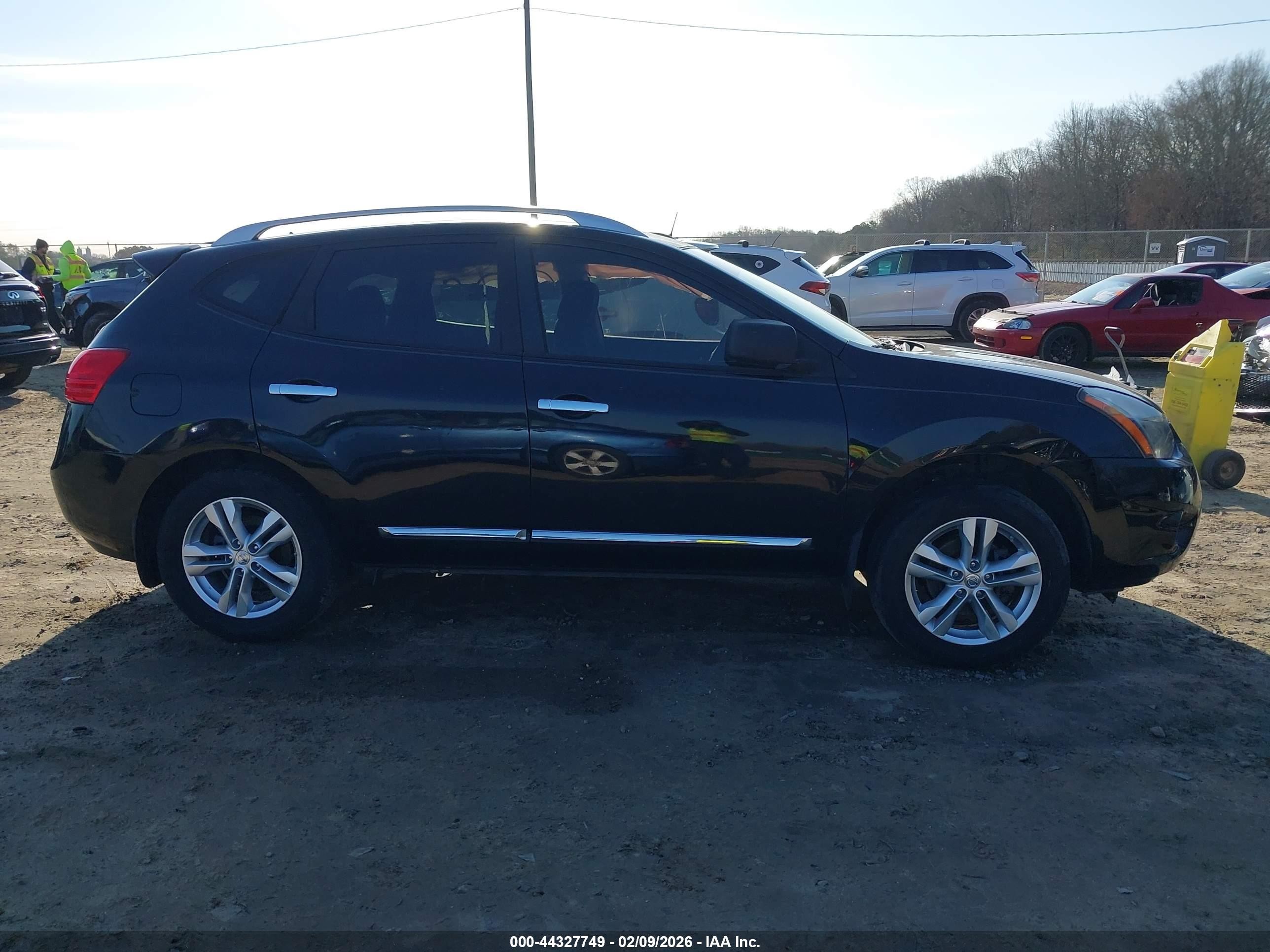 2015 Nissan Rogue Select S Black vin: JN8AS5MV5FW759173