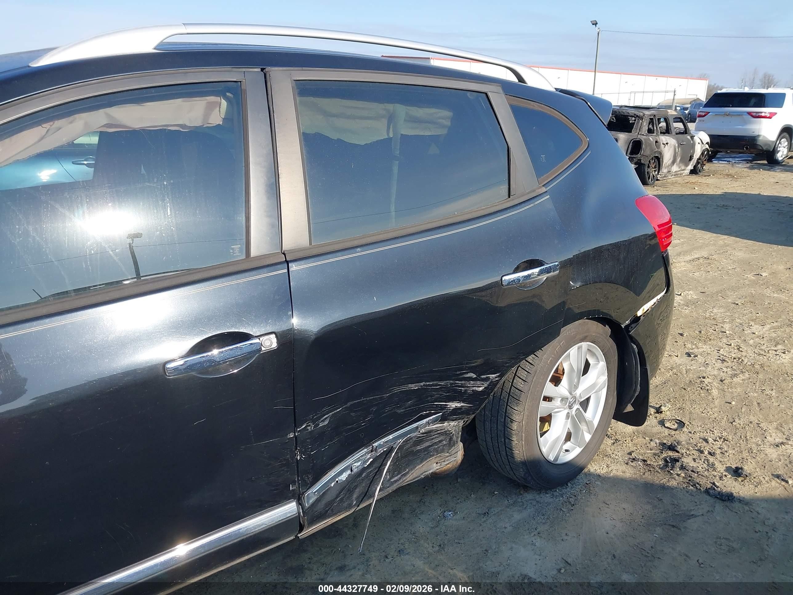 2015 Nissan Rogue Select S Black vin: JN8AS5MV5FW759173