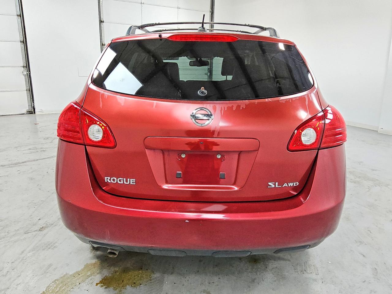 2010 Nissan Rogue S Red vin: JN8AS5MV6AW106831