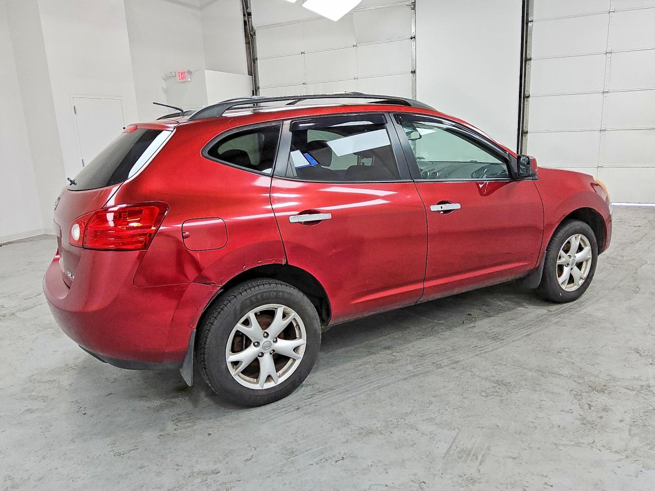 2010 Nissan Rogue S Red vin: JN8AS5MV6AW106831