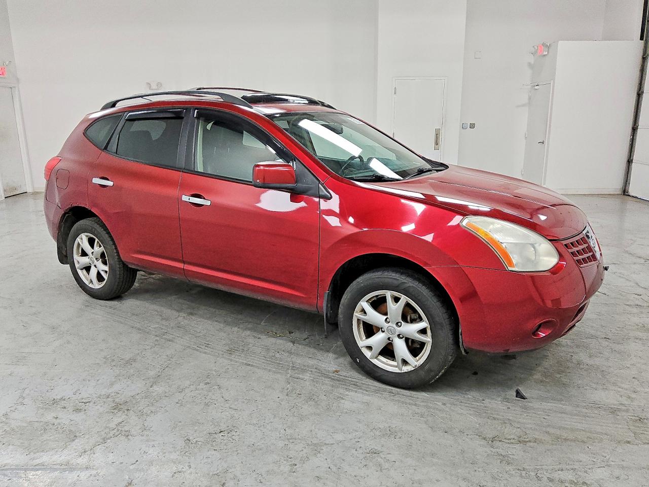 2010 Nissan Rogue S Red vin: JN8AS5MV6AW106831