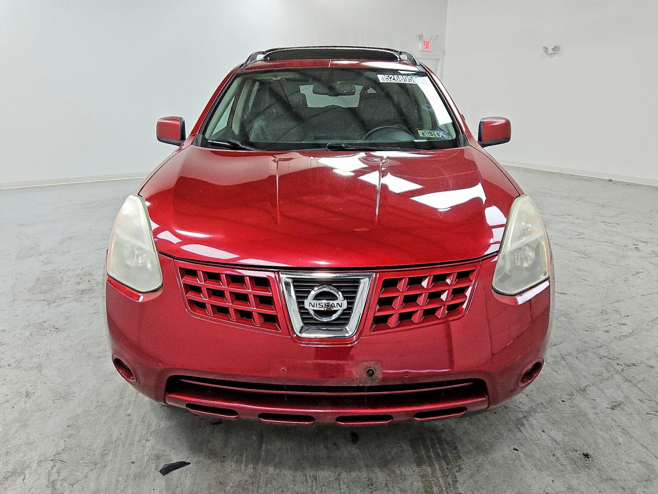 2010 Nissan Rogue S Red vin: JN8AS5MV6AW106831