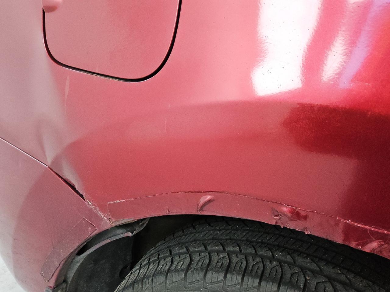 2010 Nissan Rogue S Red vin: JN8AS5MV6AW106831 Damage: Right Qtr Panel, Dent(S) W/ Paint Dmg, > 12 Inches