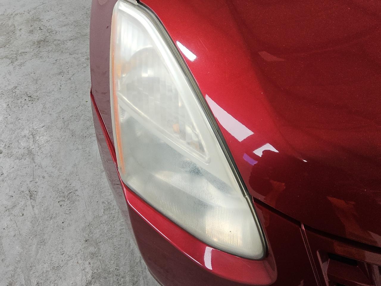 2010 Nissan Rogue S Red vin: JN8AS5MV6AW106831 Damage: Right Head Lamp, Faded, Repair Required