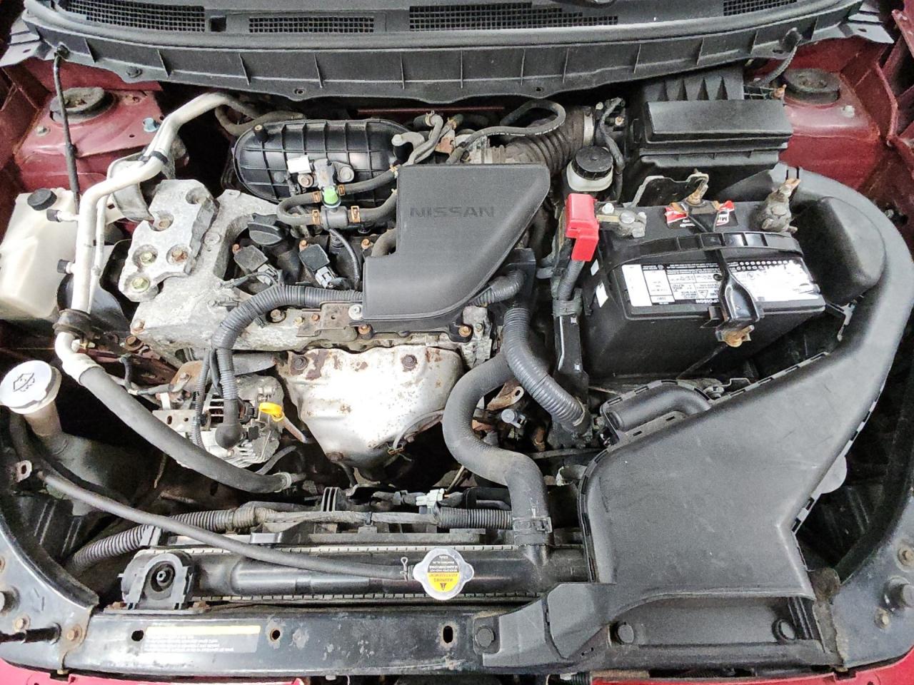 2010 Nissan Rogue S Red vin: JN8AS5MV6AW106831 Damage: Transmission, Grab, Repair Required