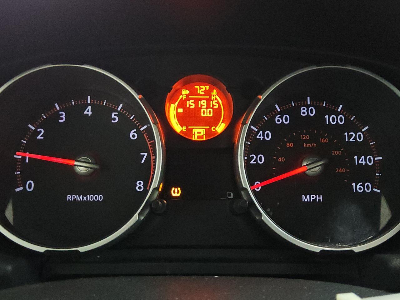 2010 Nissan Rogue S Red vin: JN8AS5MV6AW106831 Damage: Warning - Tire Pressure, On, Unacceptable