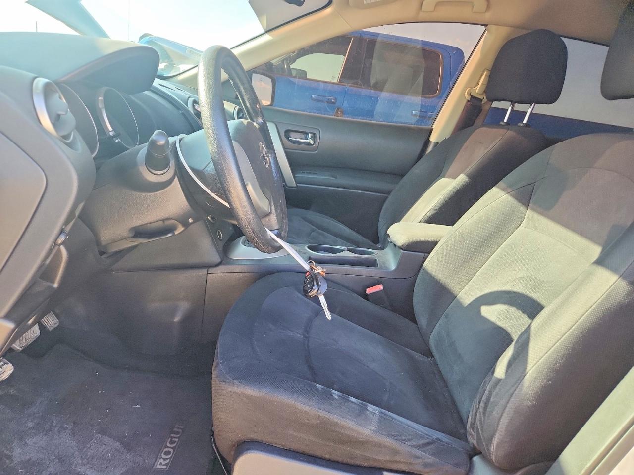 2010 Nissan Rogue S Silver vin: JN8AS5MV6AW135519