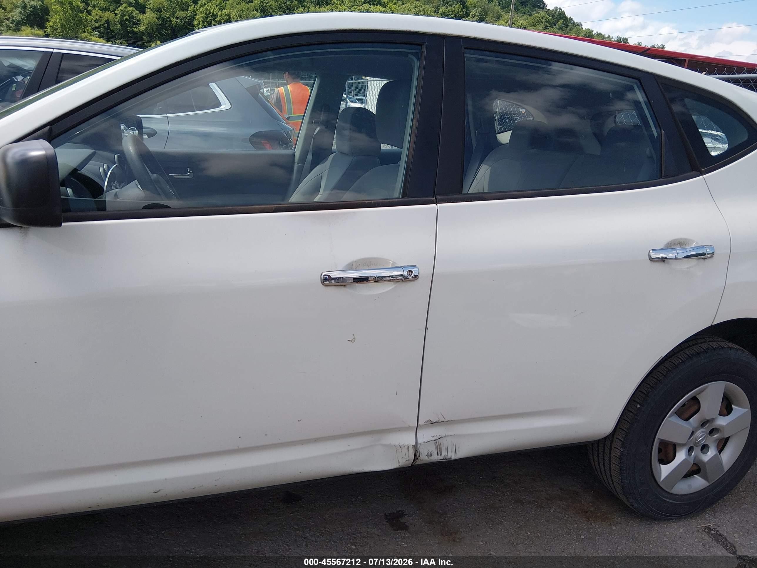 2010 Nissan Rogue S White vin: JN8AS5MV6AW146276
