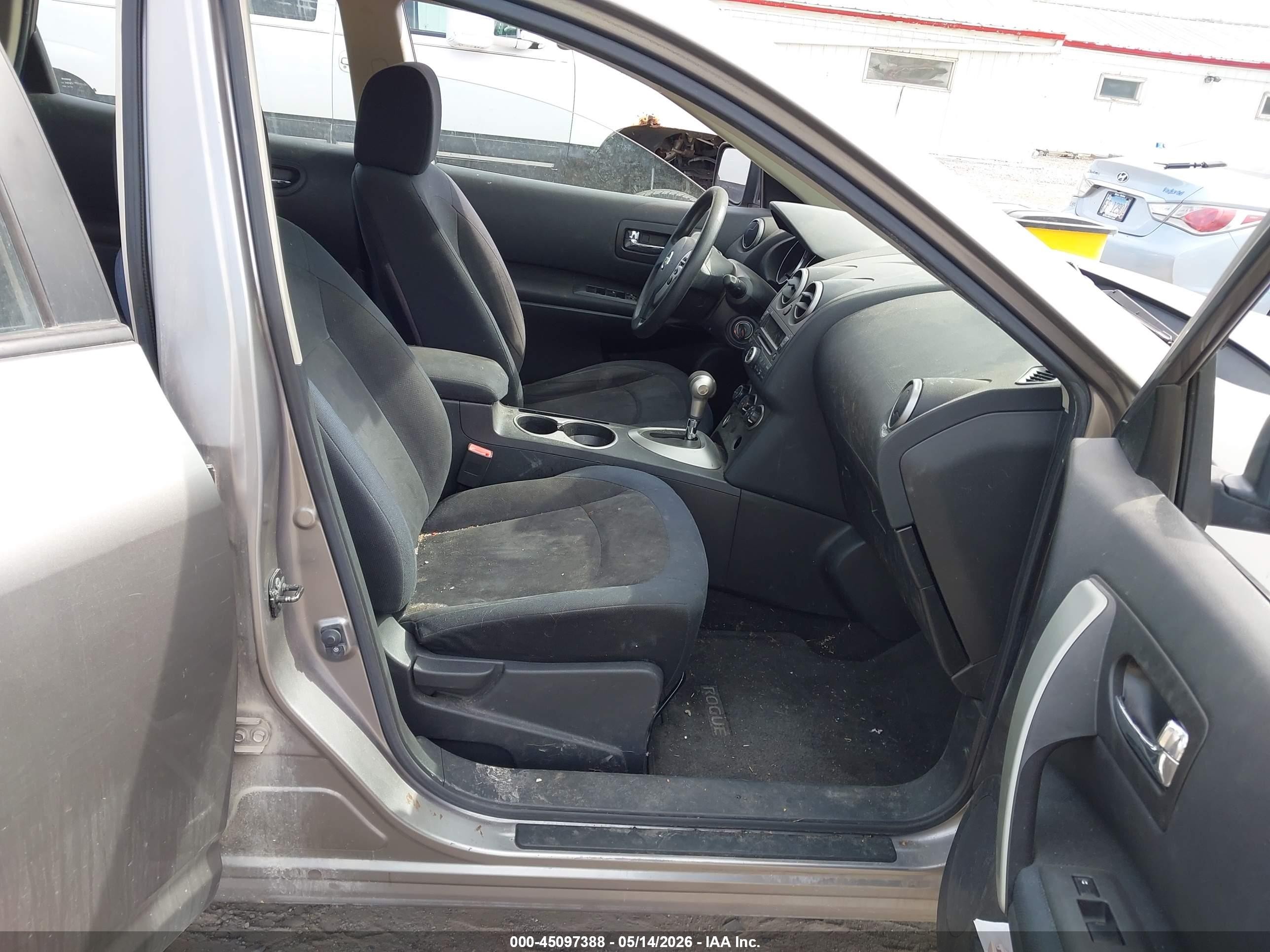 2010 Nissan Rogue S Gray vin: JN8AS5MV6AW607198