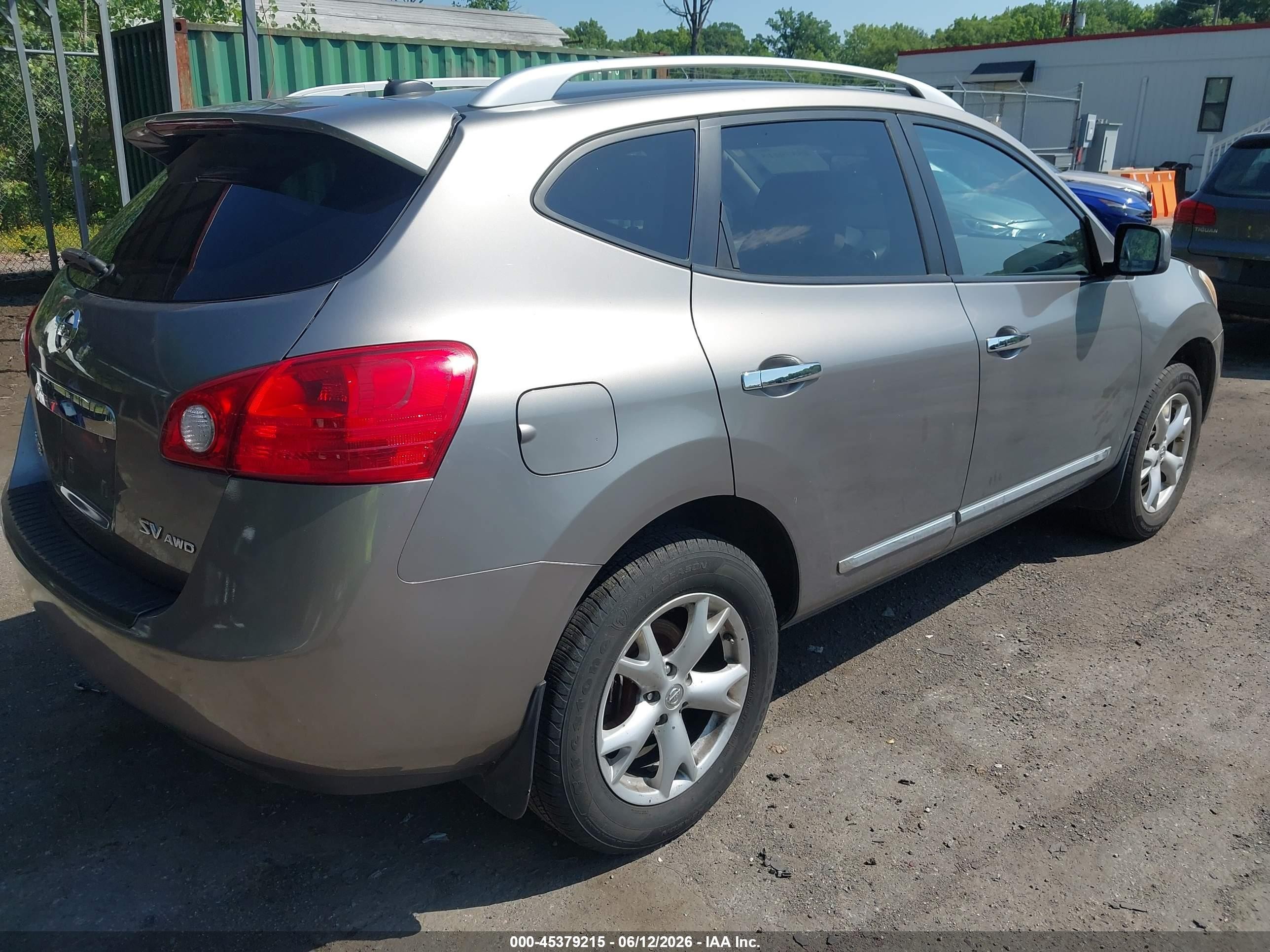 2011 Nissan Rogue Sv Серебряный vin: JN8AS5MV6BW261803