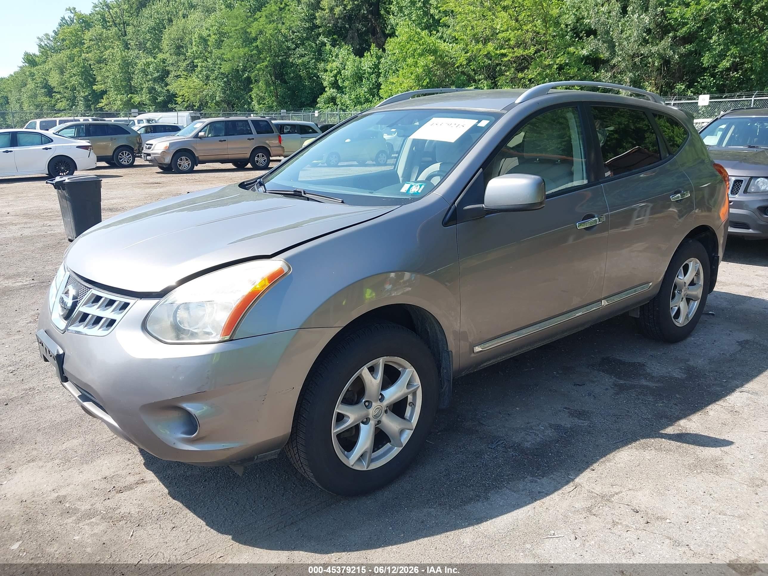 2011 Nissan Rogue Sv Серебряный vin: JN8AS5MV6BW261803