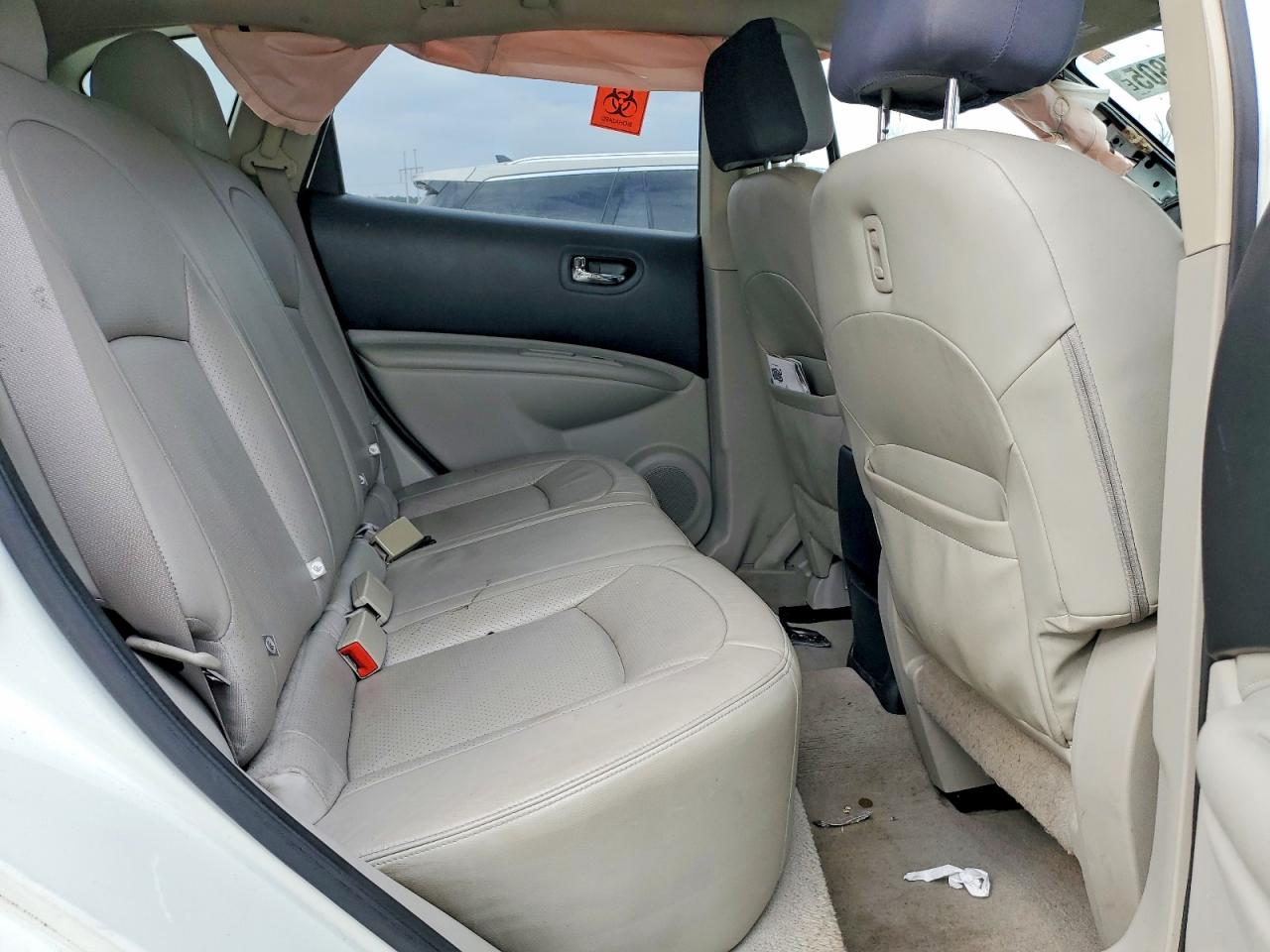 2011 Nissan Rogue S White vin: JN8AS5MV6BW263583