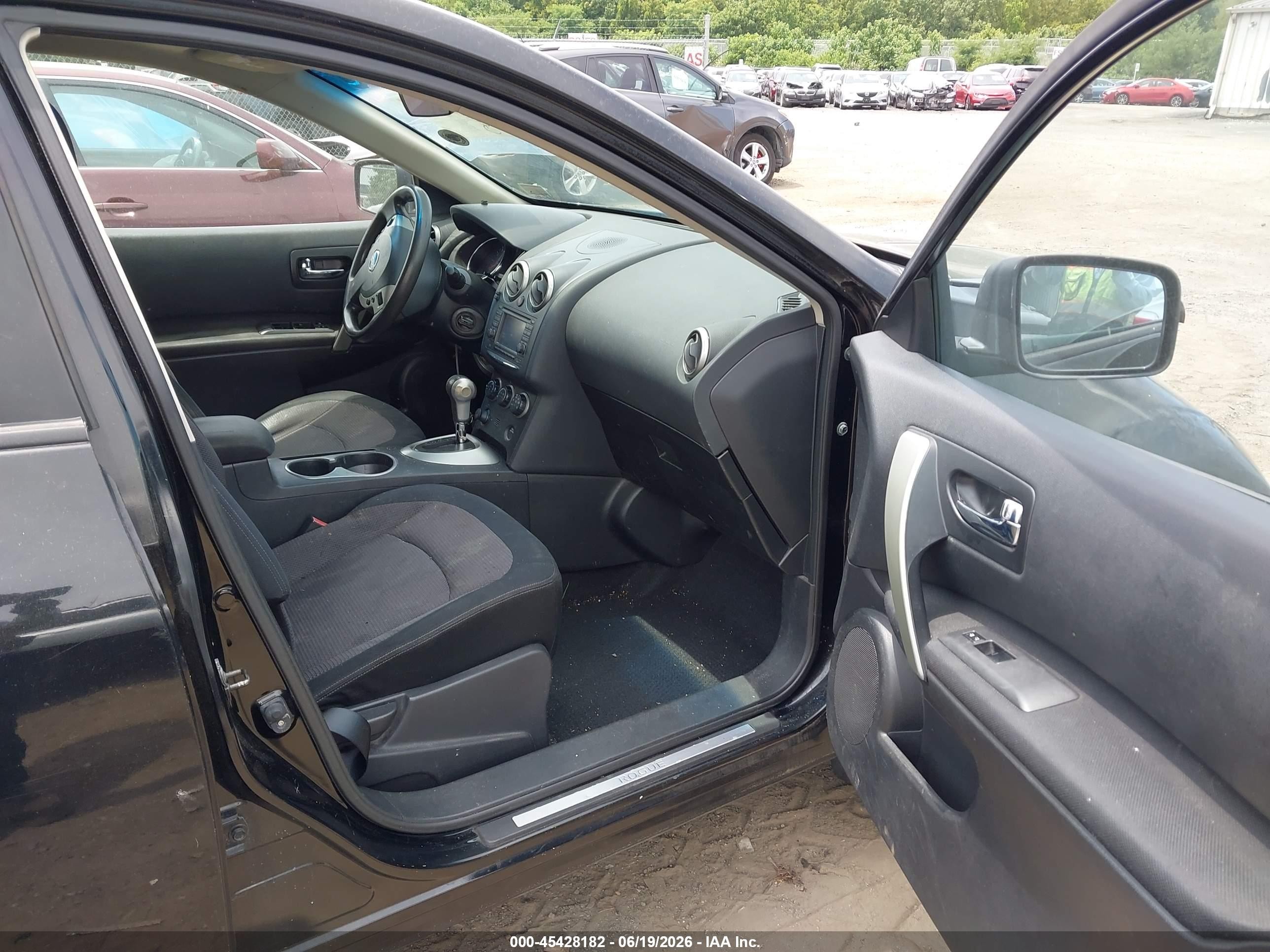 2011 Nissan Rogue Sv Черный vin: JN8AS5MV6BW263695