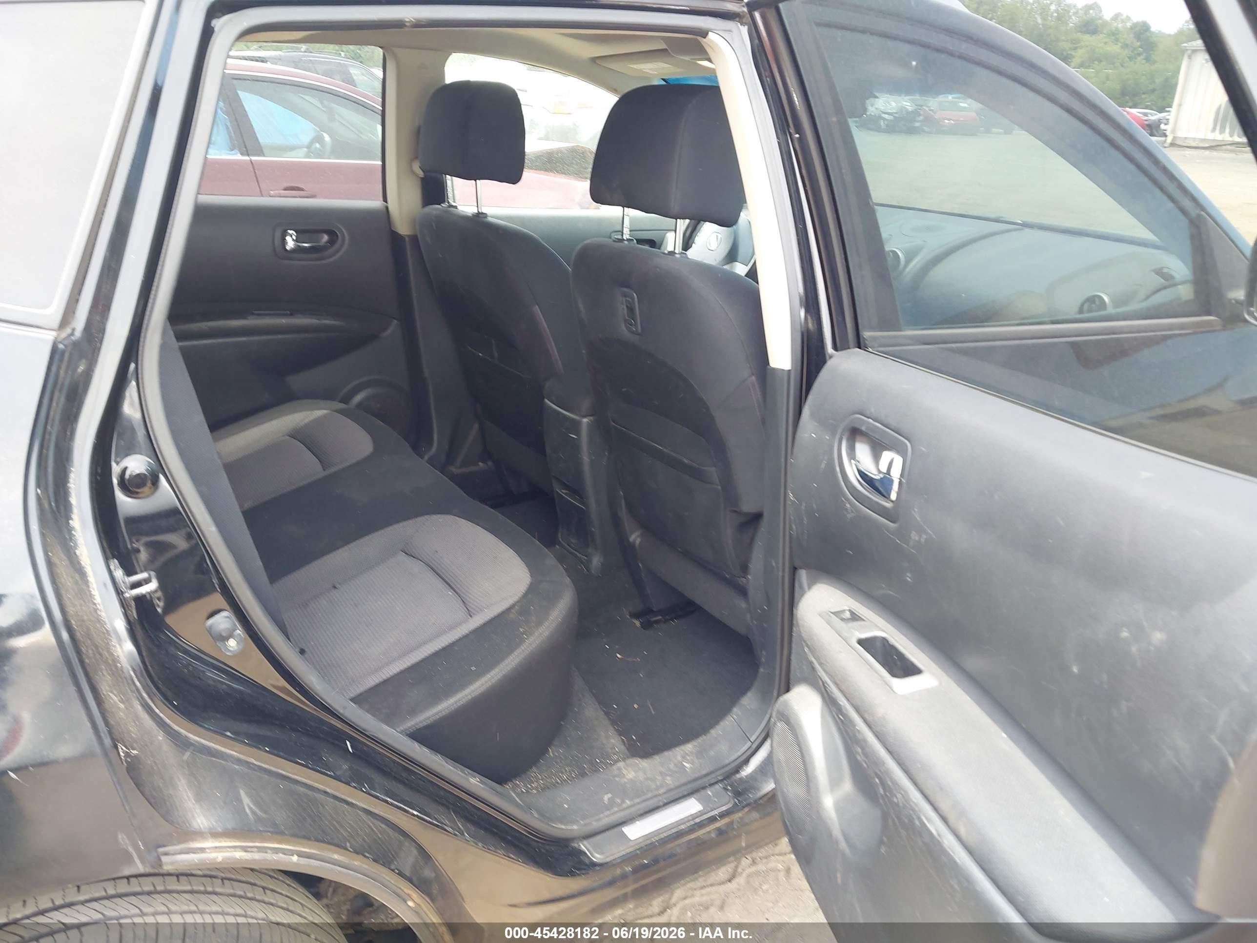 2011 Nissan Rogue Sv Черный vin: JN8AS5MV6BW263695