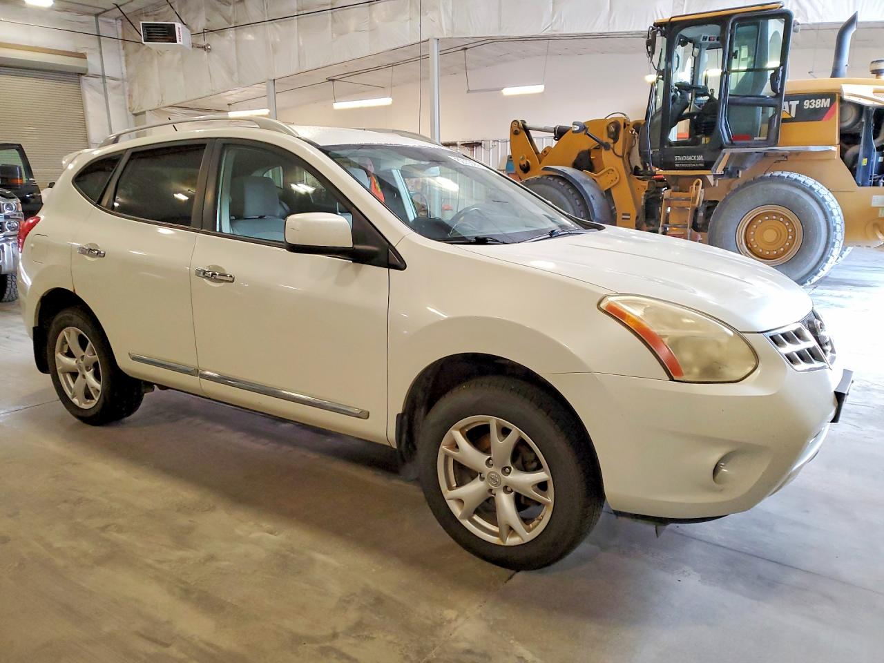2011 Nissan Rogue S Белый vin: JN8AS5MV6BW266547