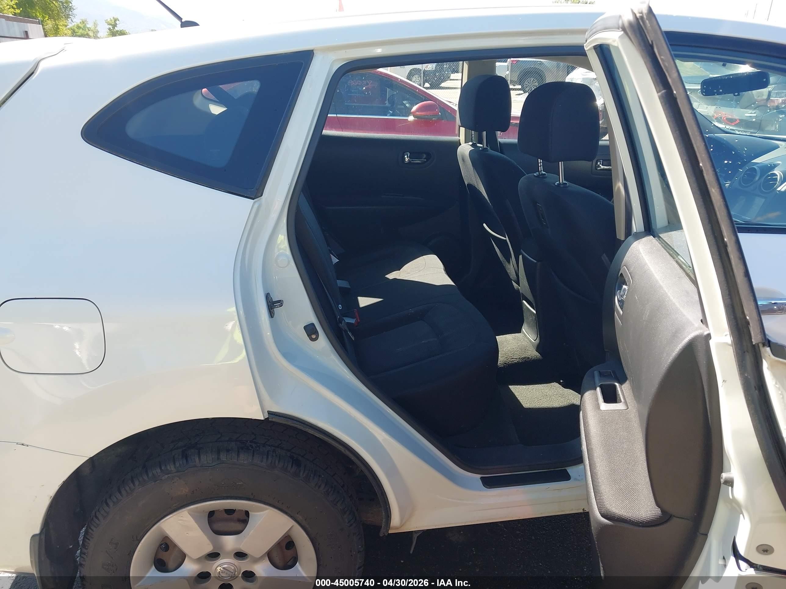 2011 Nissan Rogue S White vin: JN8AS5MV6BW274566