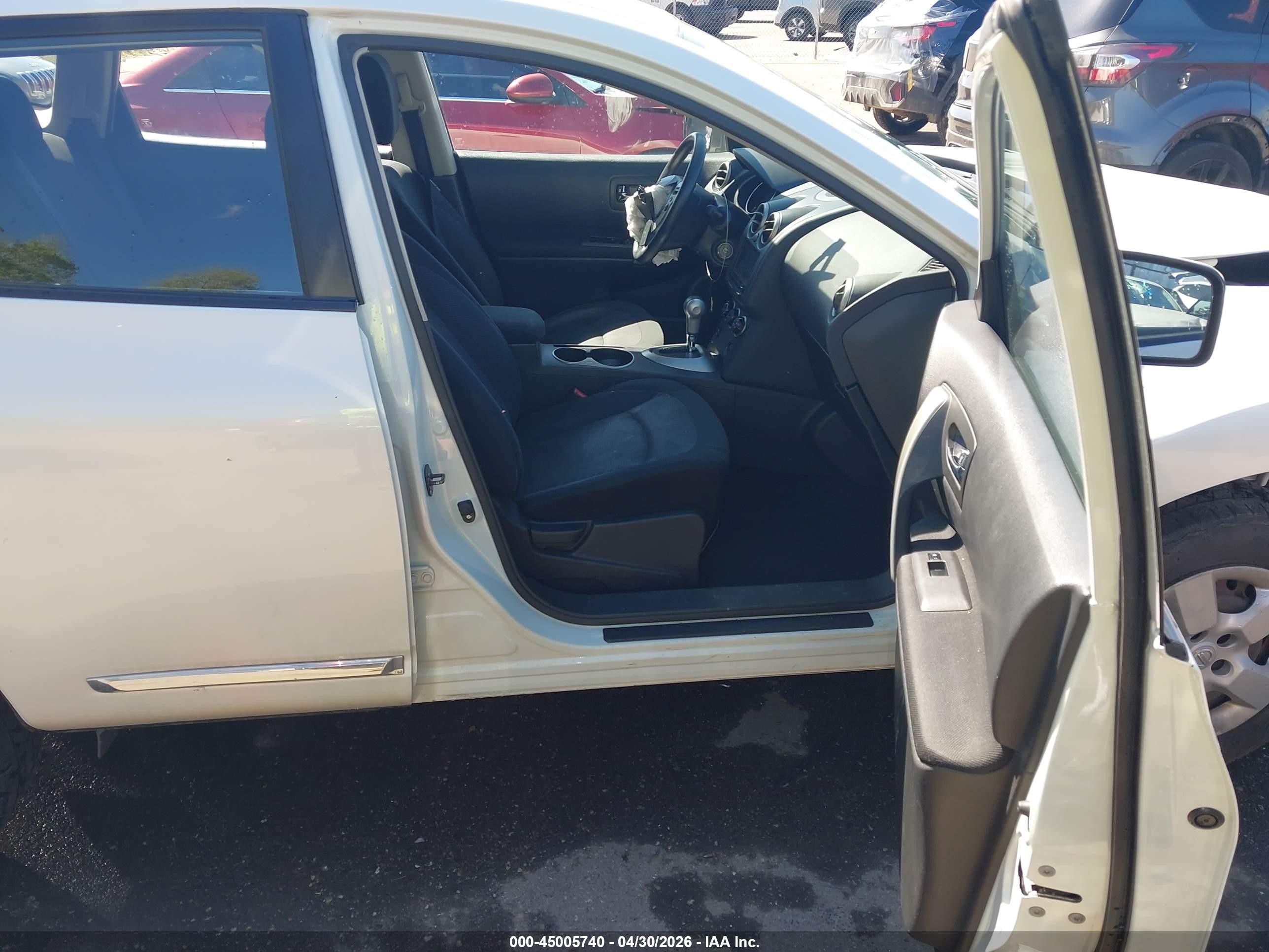 2011 Nissan Rogue S White vin: JN8AS5MV6BW274566