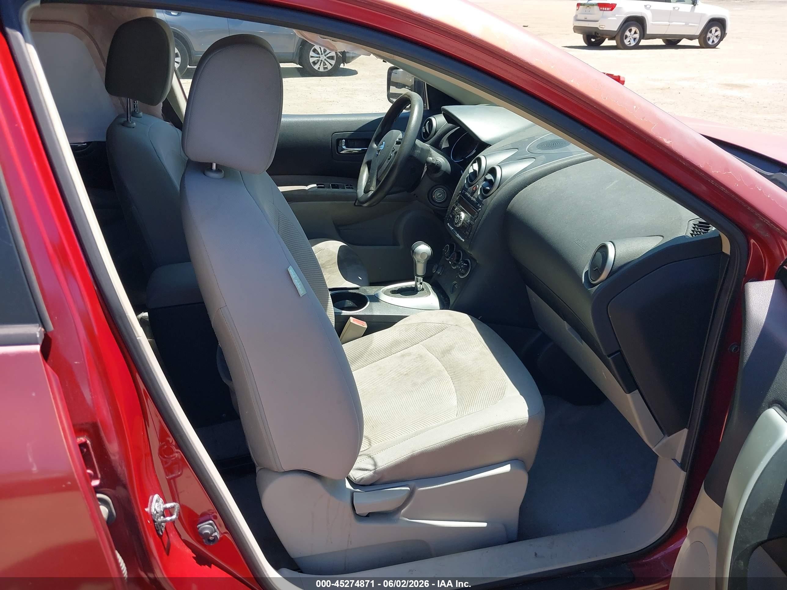 2011 Nissan Rogue S Red vin: JN8AS5MV6BW298592