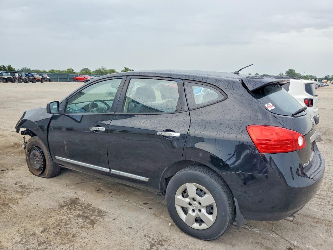 2011 Nissan Rogue S Black vin: JN8AS5MV6BW660212