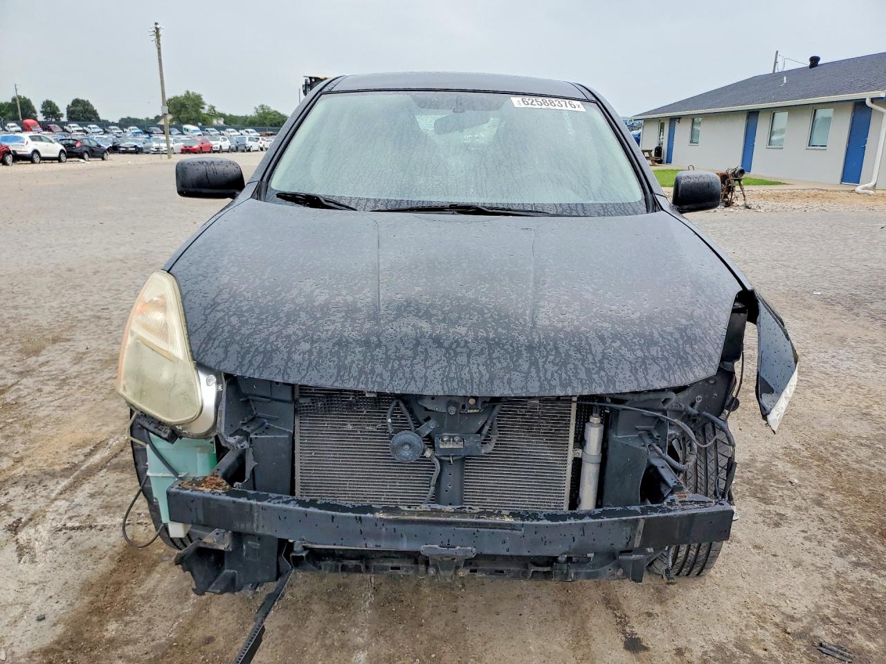 2011 Nissan Rogue S Black vin: JN8AS5MV6BW660212