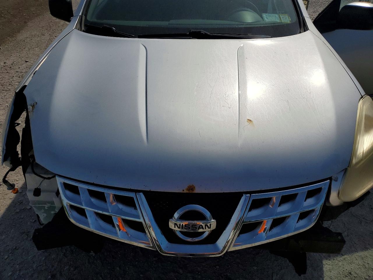 2011 Nissan Rogue S Silver vin: JN8AS5MV6BW668696