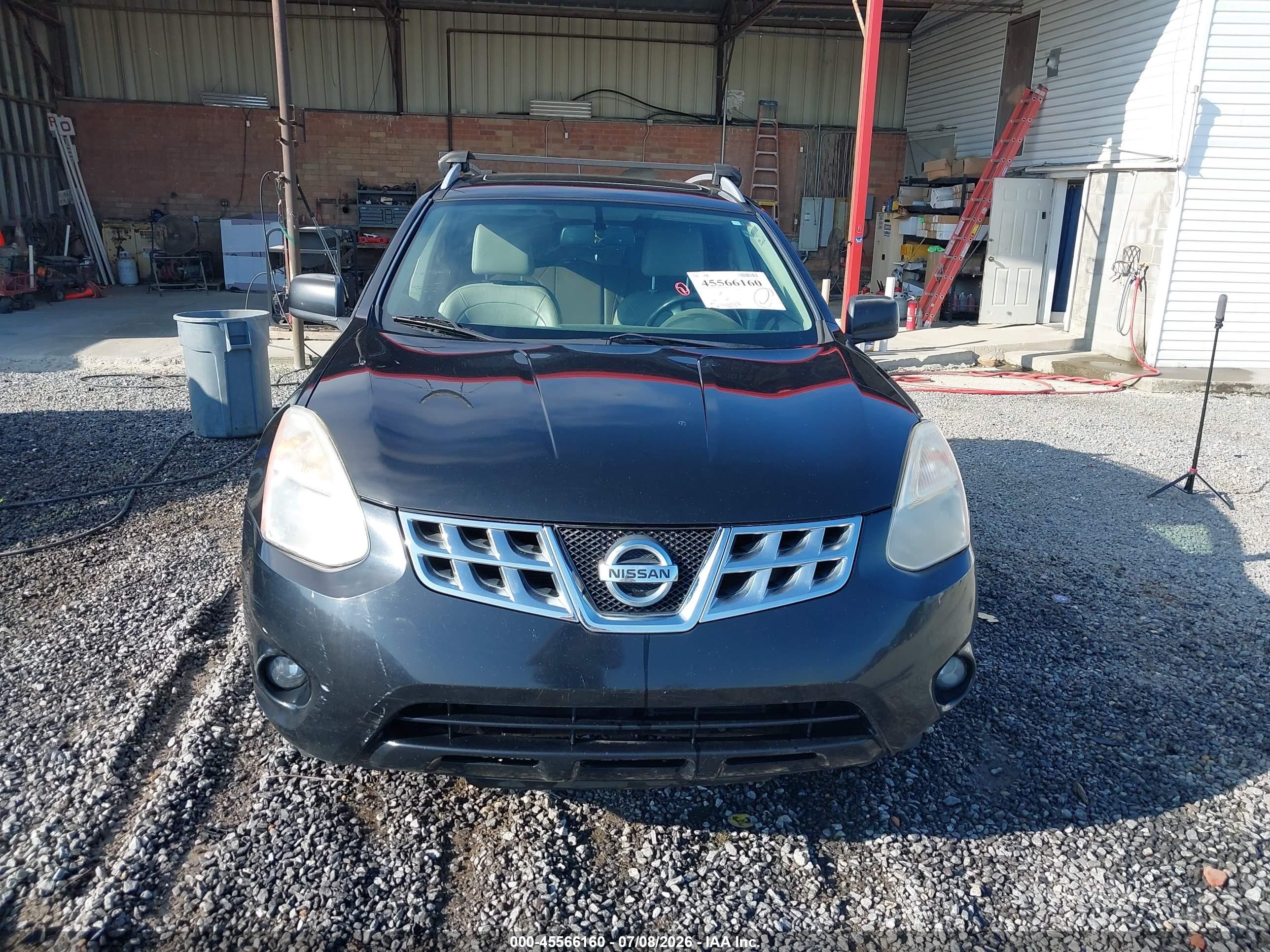 2011 Nissan Rogue Sv Черный vin: JN8AS5MV6BW671436