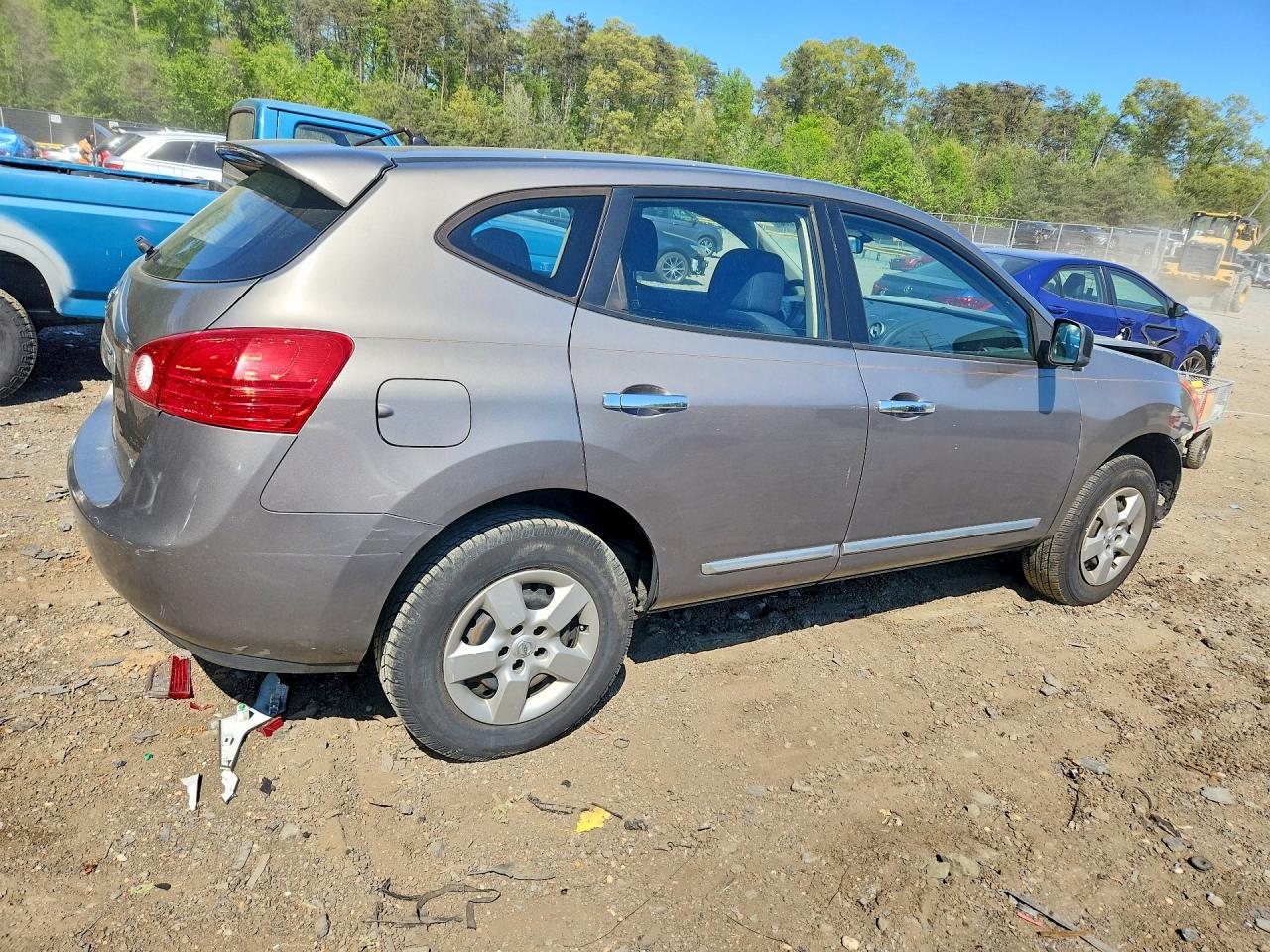 2011 Nissan Rogue S Brown vin: JN8AS5MV6BW673350