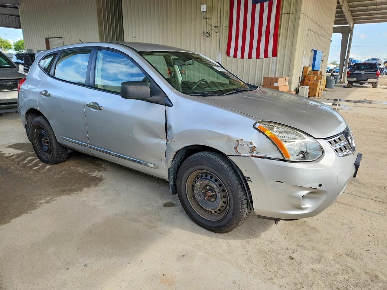 2011 Nissan Rogue S/sv/krom Silver vin: JN8AS5MV6BW677530