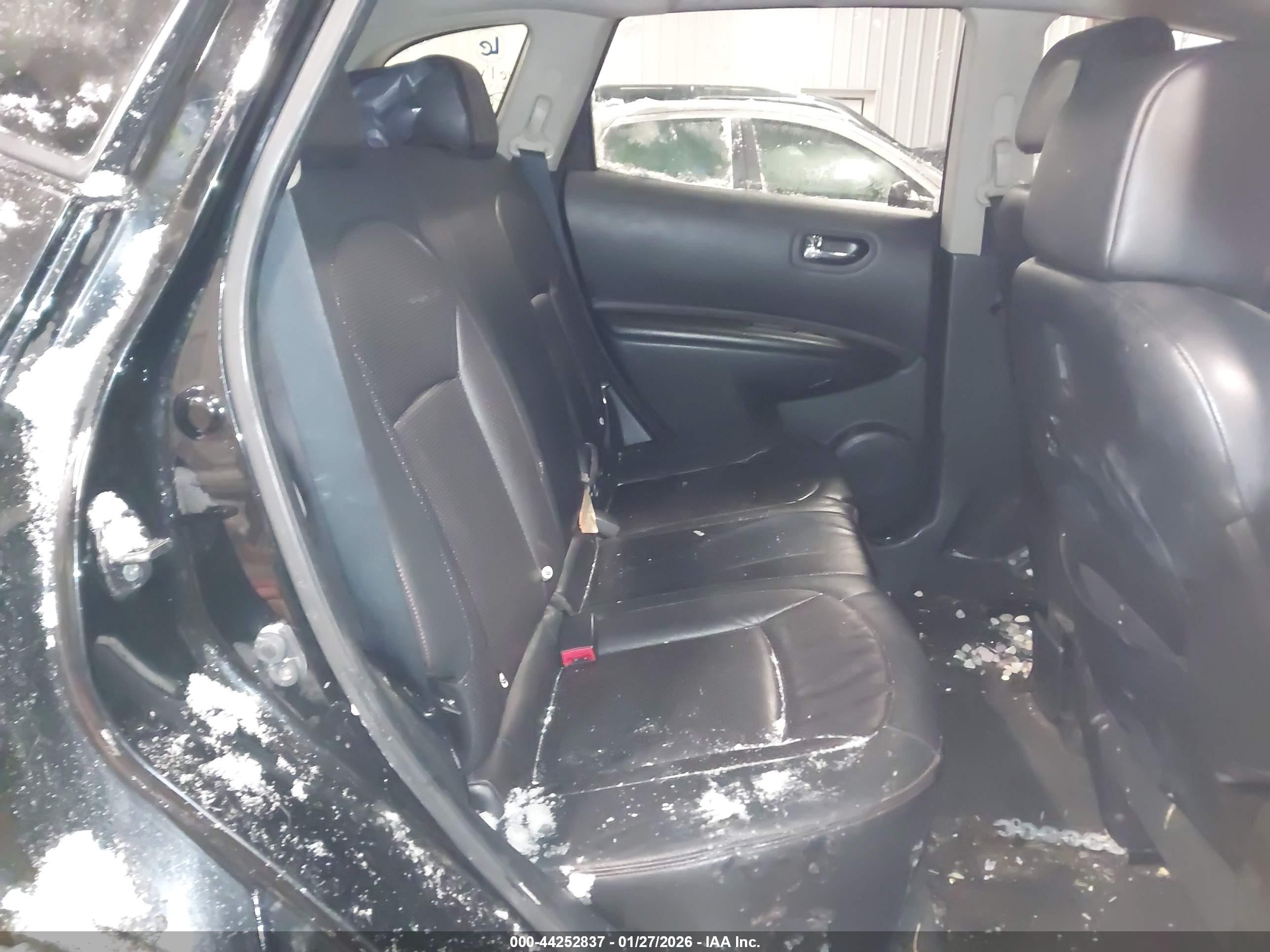 2011 Nissan Rogue Sv Black vin: JN8AS5MV6BW681898