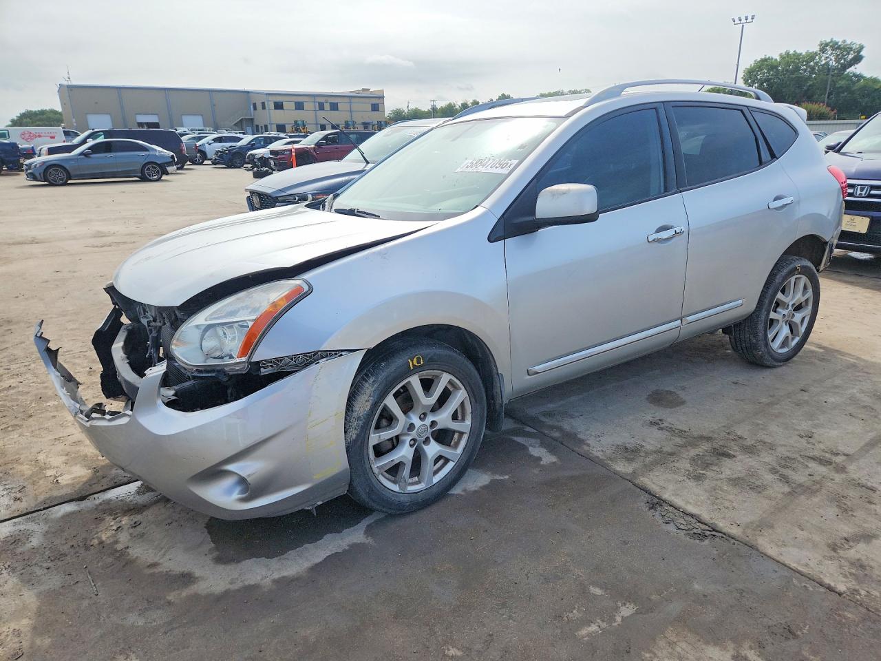 2011 Nissan Rogue S/sv/krom Серебряный vin: JN8AS5MV6BW688074
