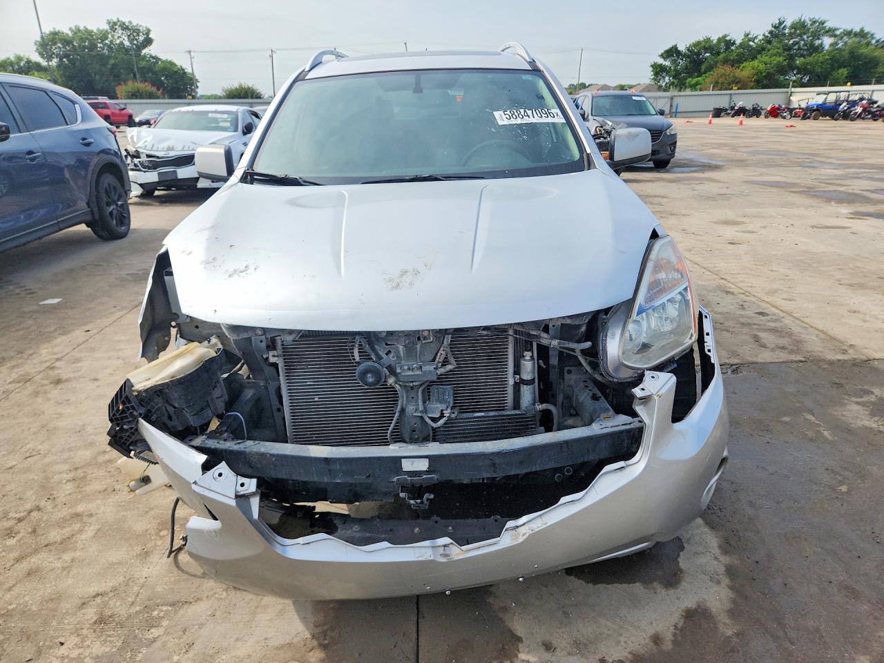 2011 Nissan Rogue S/sv/krom Серебряный vin: JN8AS5MV6BW688074