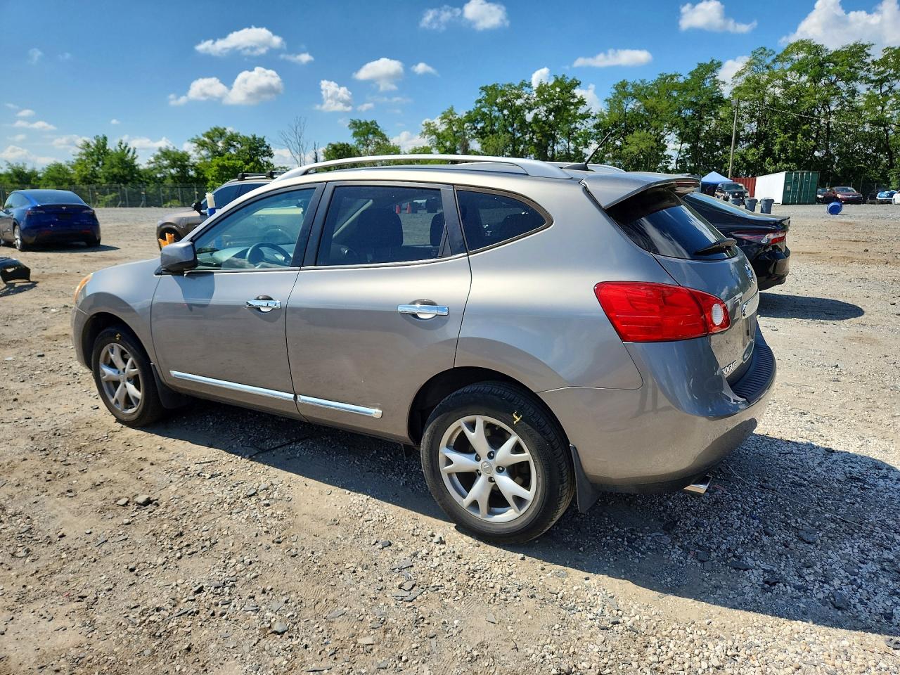 2011 Nissan Rogue S Gray vin: JN8AS5MV6BW690021